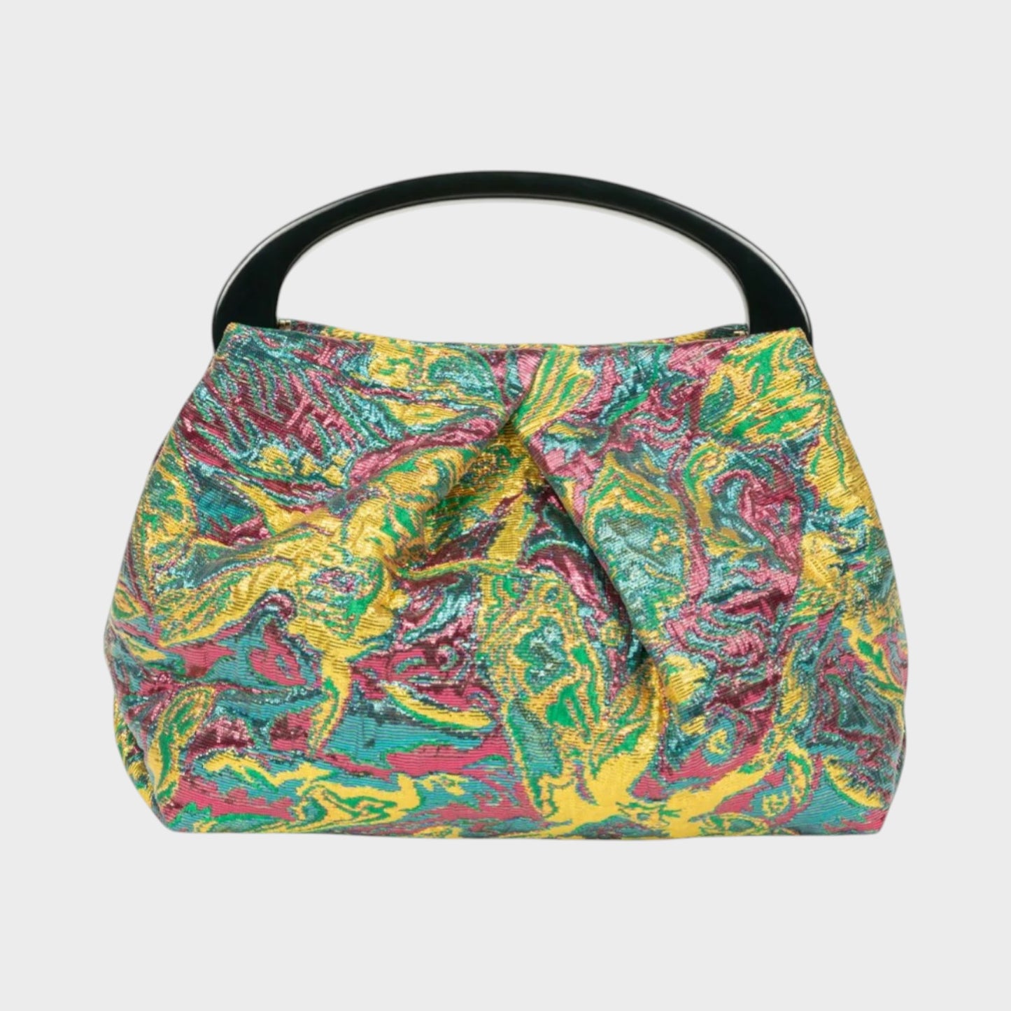 Dries Van Noten Small Pleated Shoulder Bag