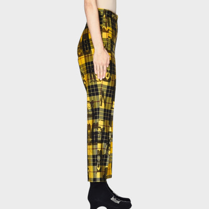 Comme des Garcons Wool Gingham Check Trousers