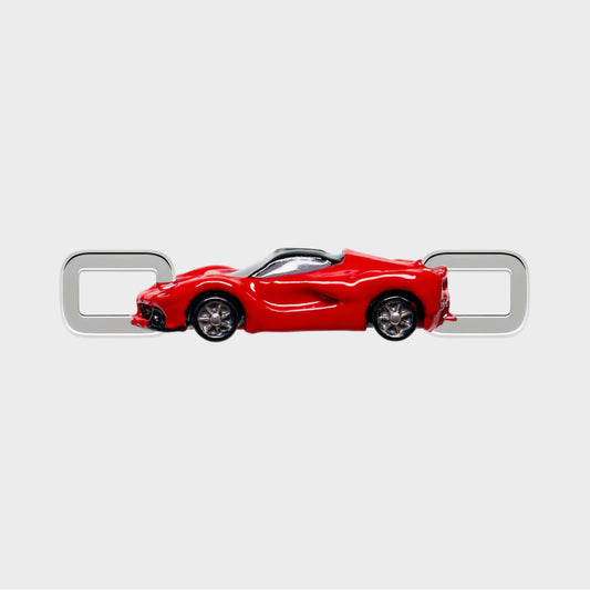 Poubel Red Sport Car Charm
