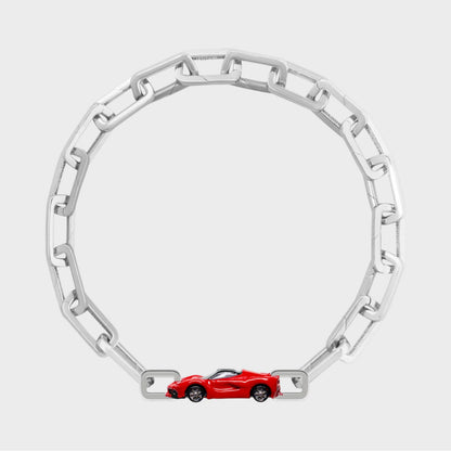 Poubel Red Sport Car Charm