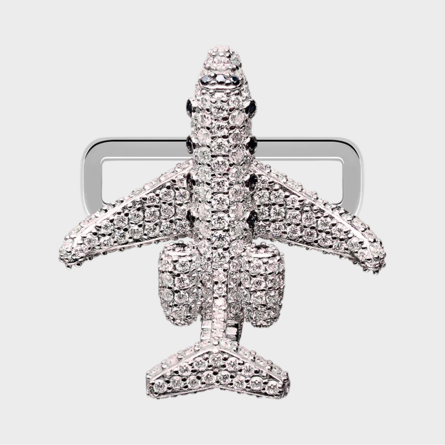 Poubel Jet Stoneset Charm