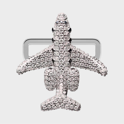 Poubel Jet Stoneset Charm