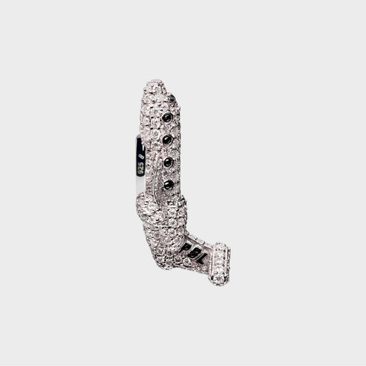 Poubel Jet Stoneset Charm