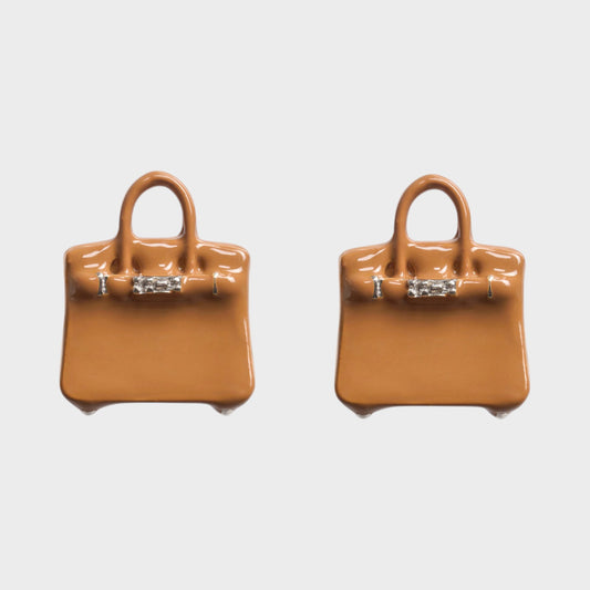 Poubel Bag Studs Earrings