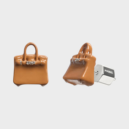 Poubel Bag Studs Earrings