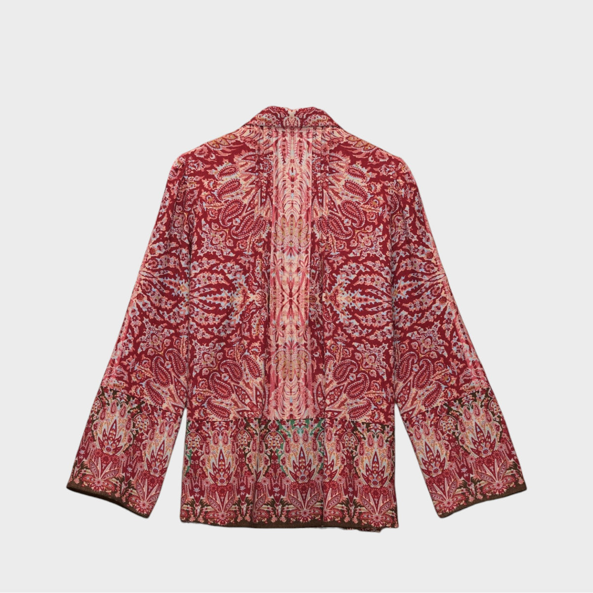 Bode Arrowleaf Wool Blouse