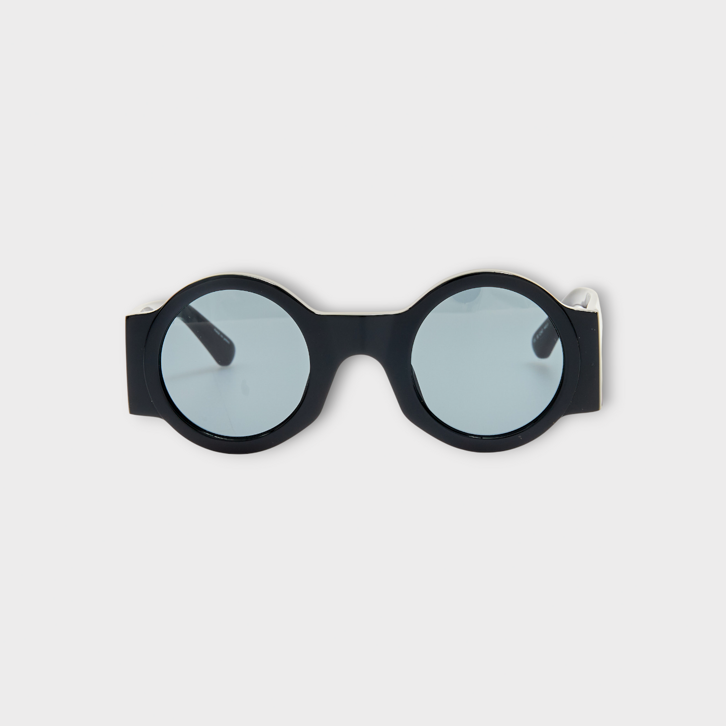 Dries Van Noten Acetate Round Frame Sunglasses