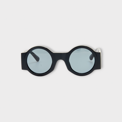 Dries Van Noten Acetate Round Frame Sunglasses