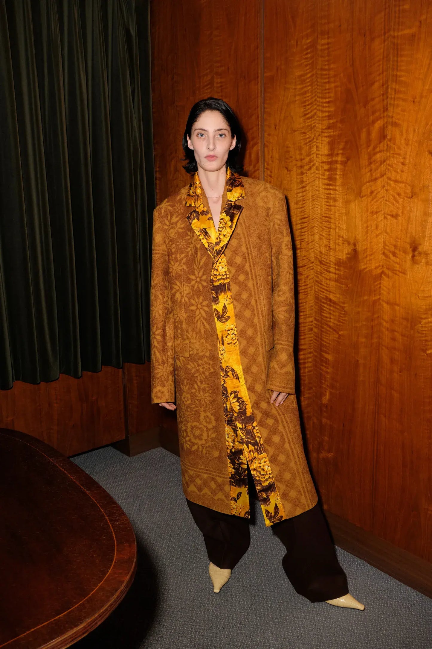 Kwaidan Editions Virgin Wool Blanket Coat