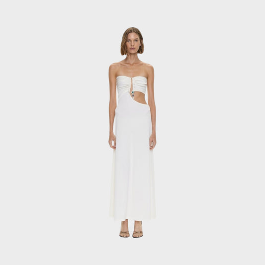 Christopher Esber Crystal Pendant Dress