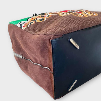 Loewe Goya Embroidery Weekend Bag