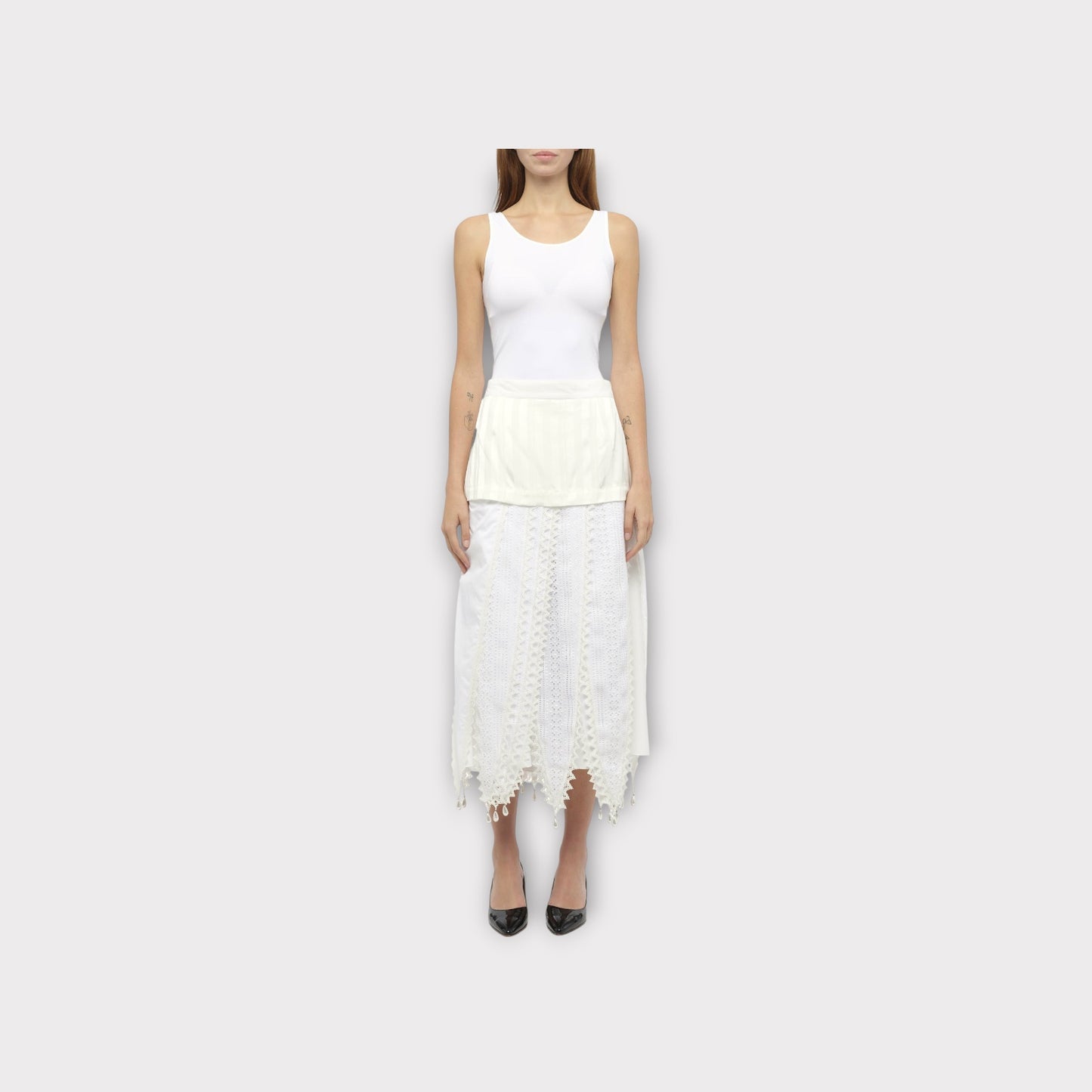 Loewe Lace Petal Skirt