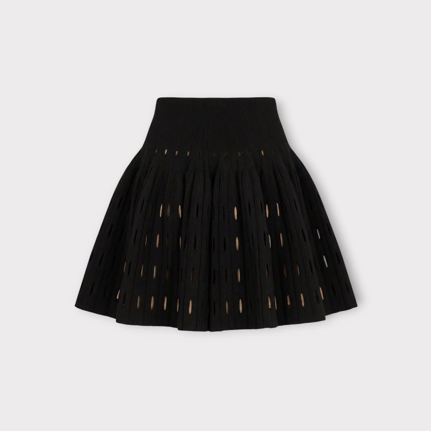 Alaia Eventail Mini Skirt