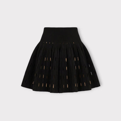 Alaia Eventail Mini Skirt