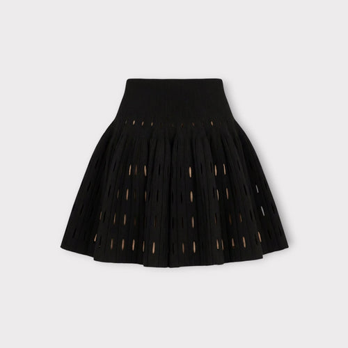 Alaia Eventail Mini Skirt