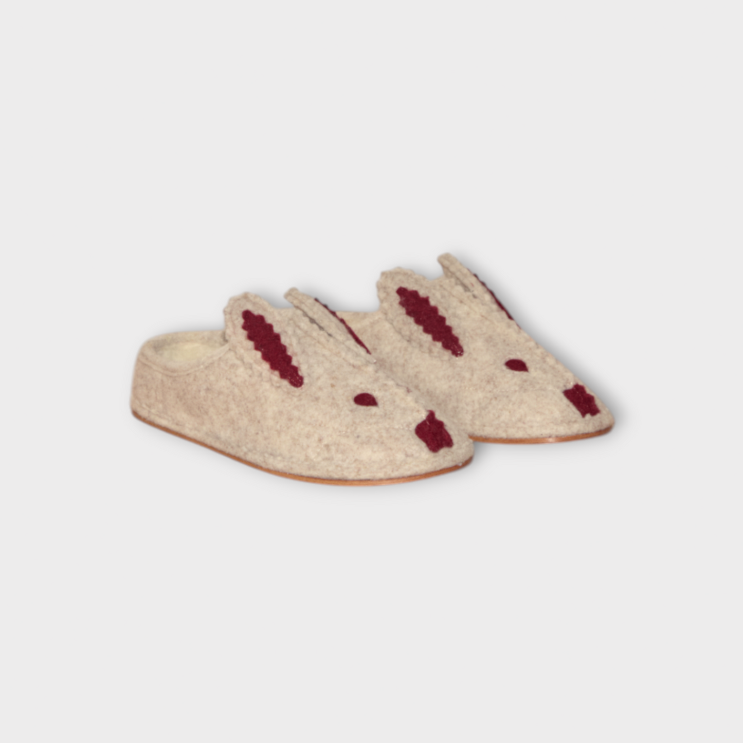 Bode Felt Rabbit House Slipper