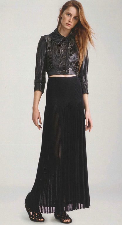 Alaïa Salsa Long Skirt