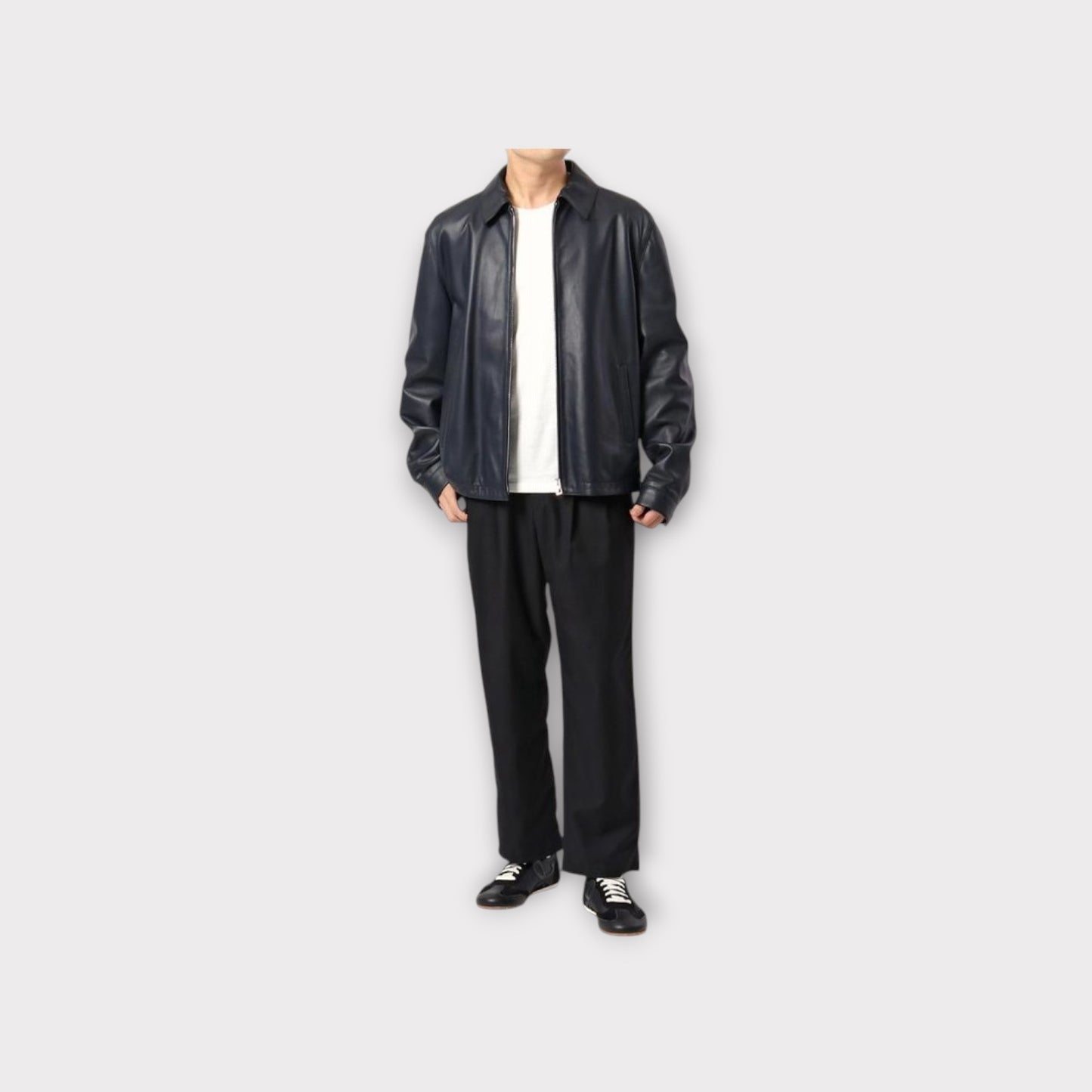 Loewe Leather Palladium Jacket