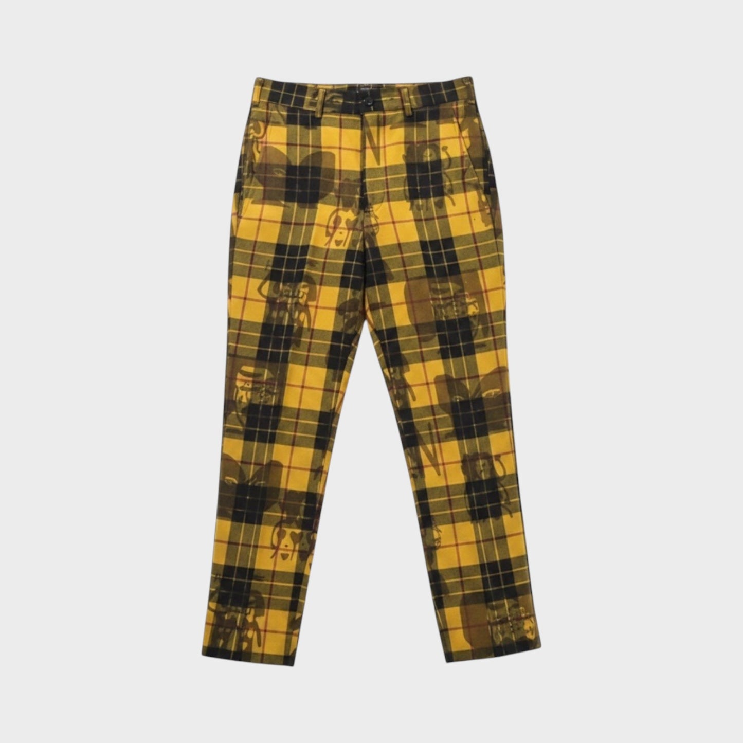 Comme des Garcons Wool Gingham Check Trousers