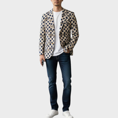 Comme des Garcons Homme Plus Pattern Blazer