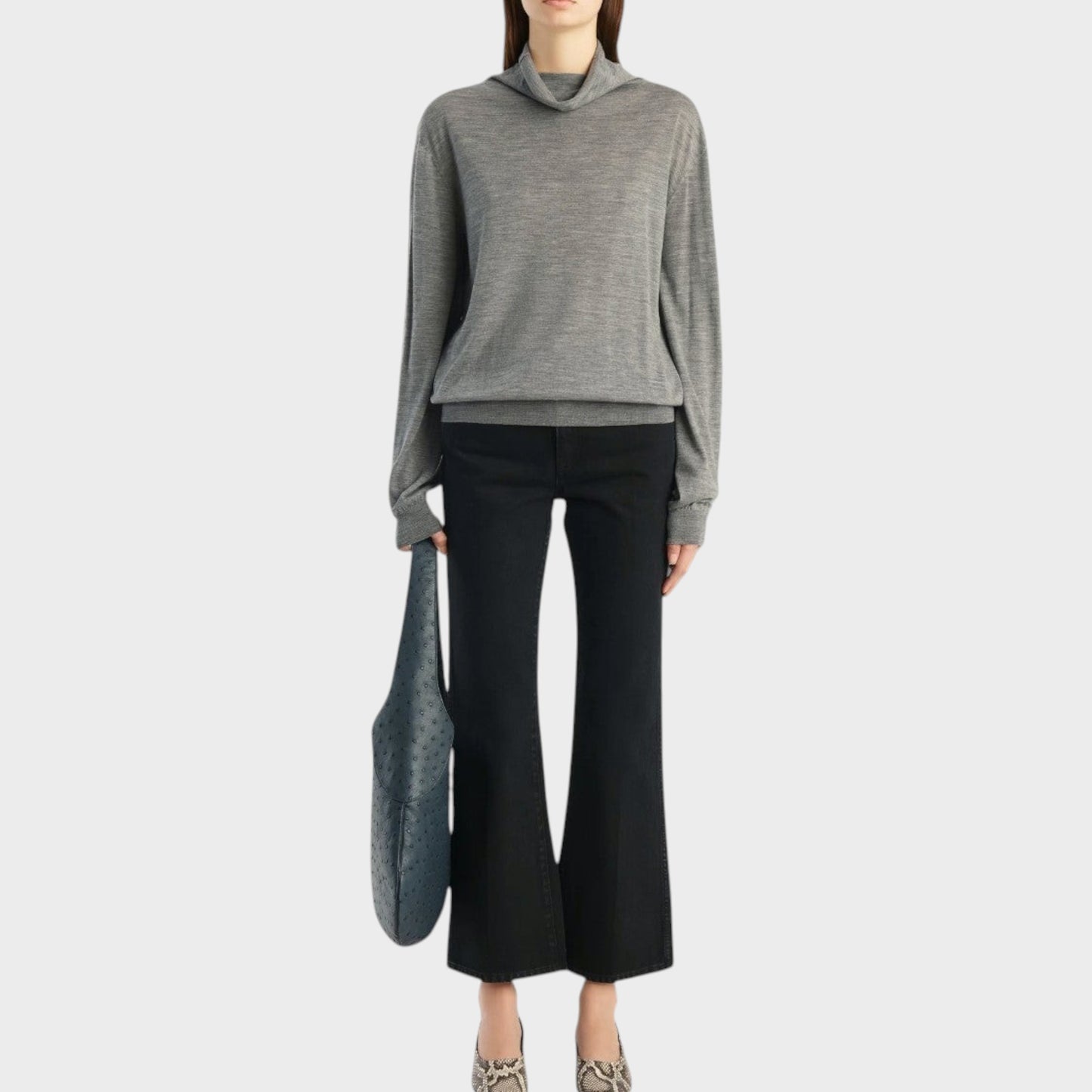 Khaite Annette Wool Turtleneck Sweater