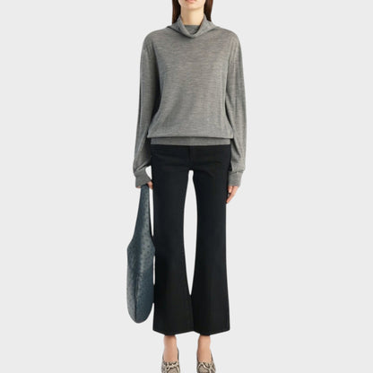 Khaite Annette Wool Turtleneck Sweater