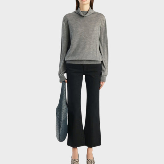 Khaite Annette Wool Turtleneck Sweater