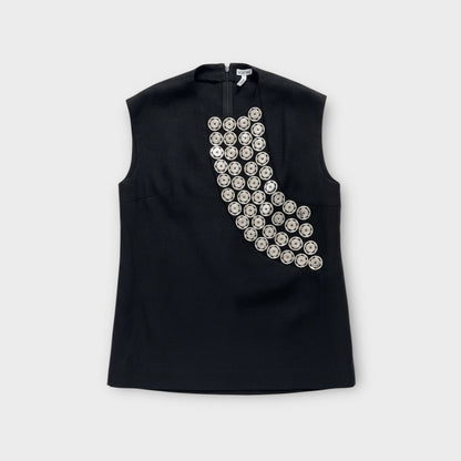 Loewe Linen Snap Tank Top