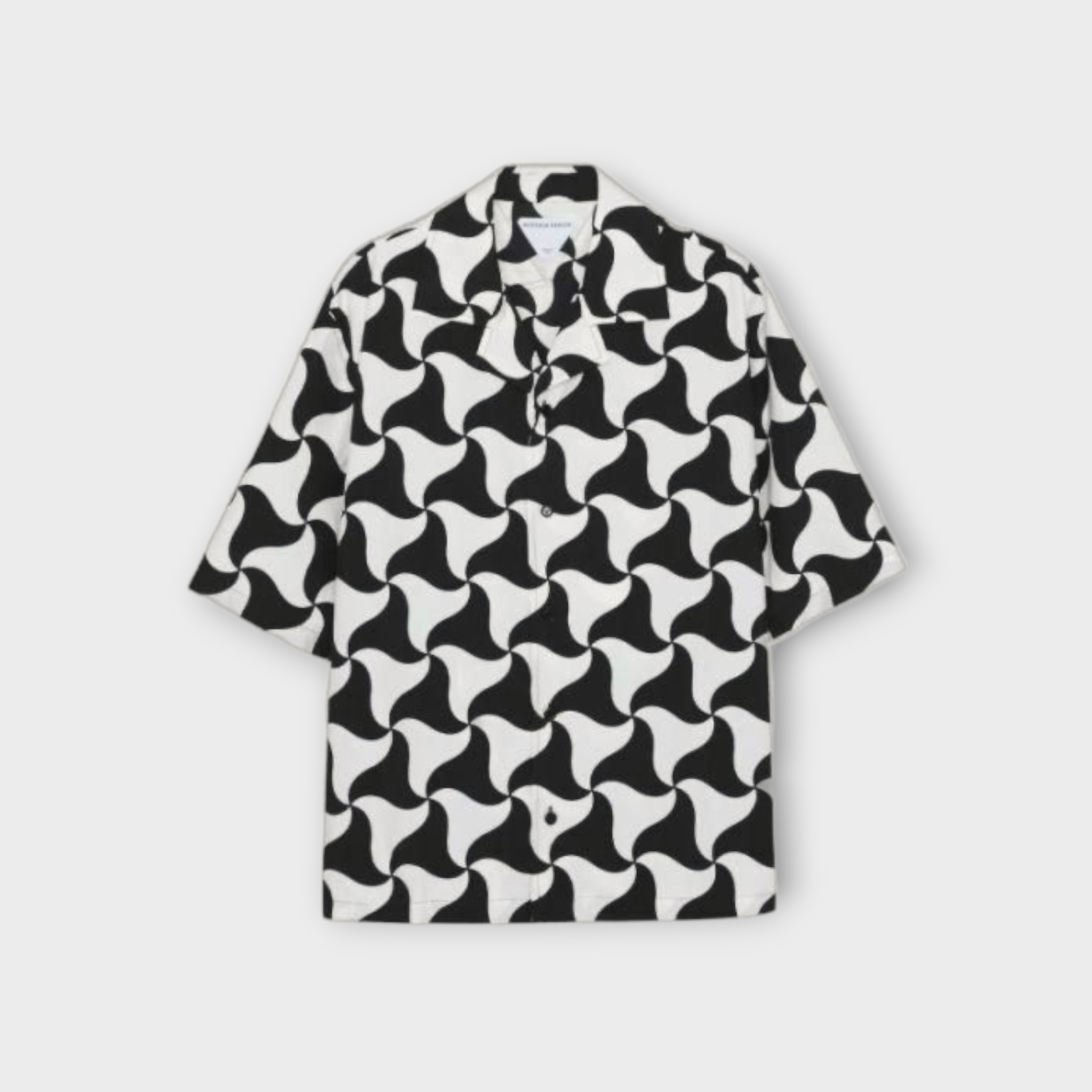 Bottega Veneta Print Short Sleeve Shirt