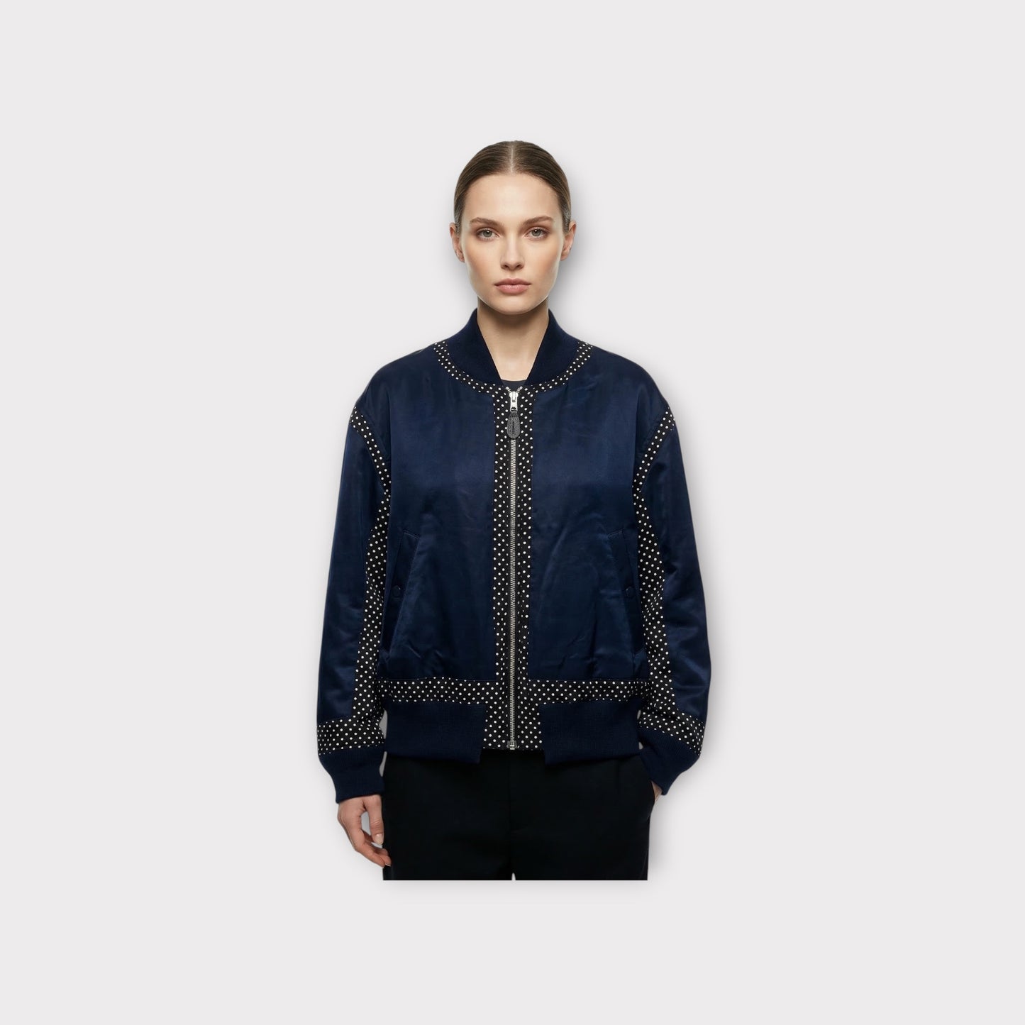 Undercover Polka Dots Bomber Jacket