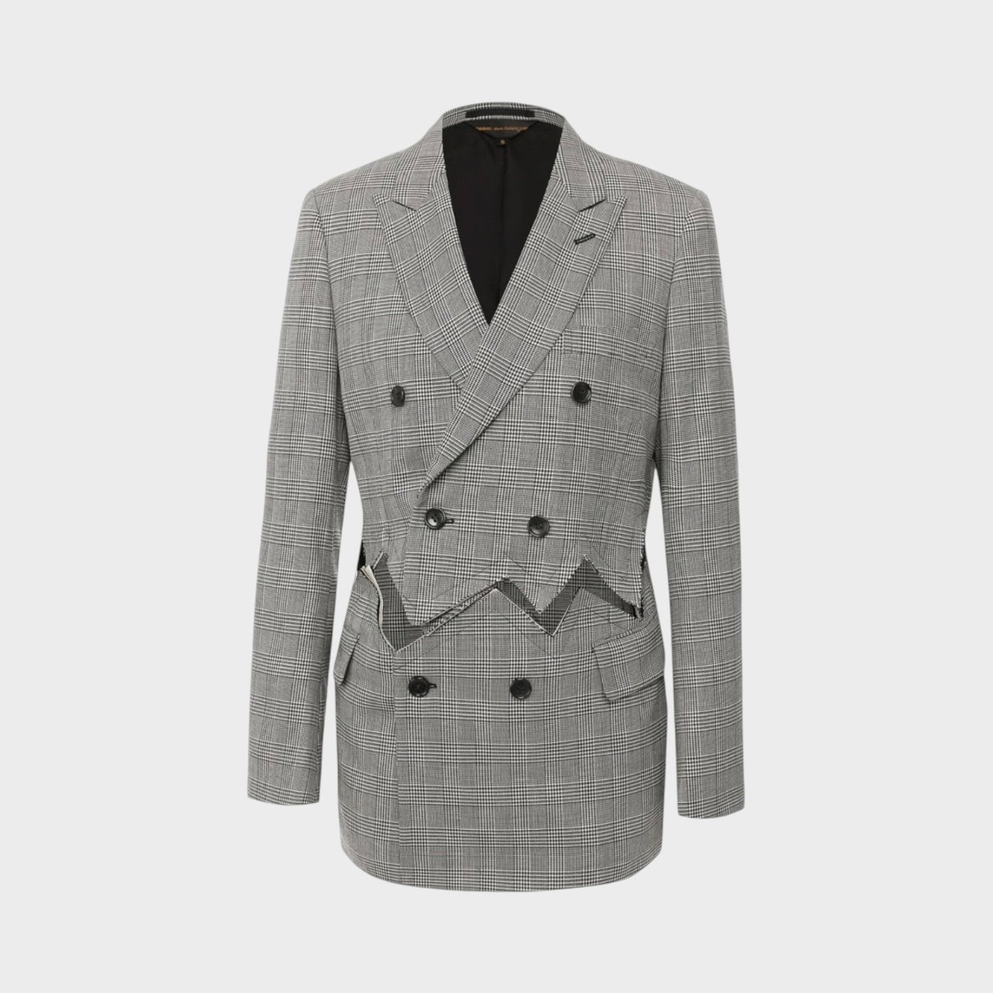 Comme des Garcons Wool Glen Check Blazer