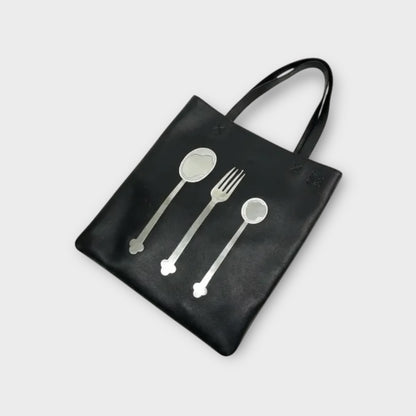 Loewe Spoon Print Tote Bag