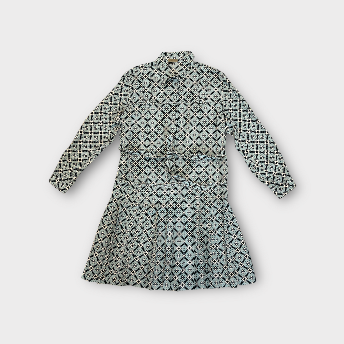 Bottega Veneta Dotted Print Georgette Dress