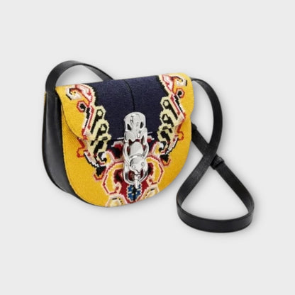 Loewe Lapin Embroidery Heel Bag