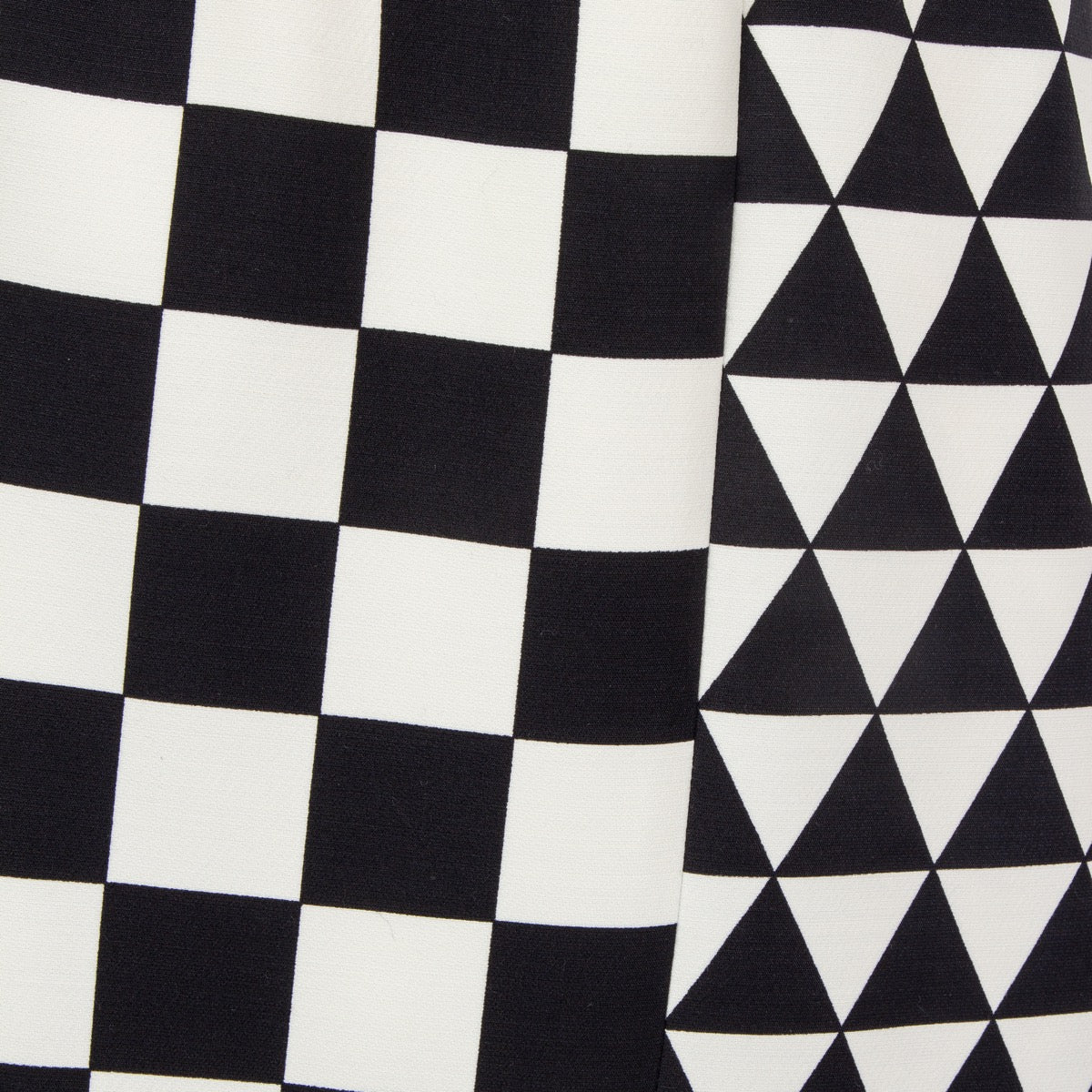 Valentino Geometric Print Skirt