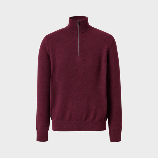Massimo Alba Liam Half Zip Sweater