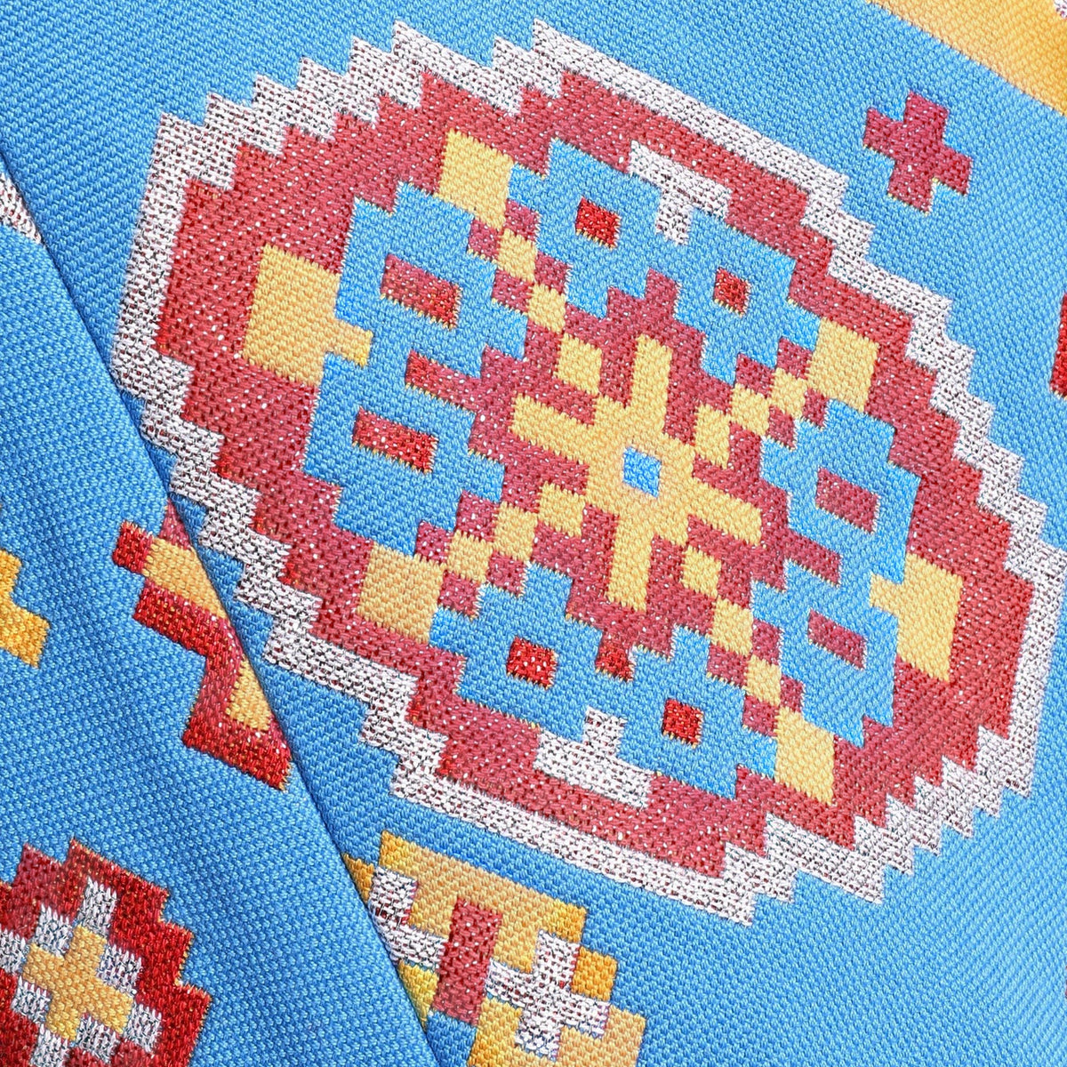 Valentino Navajo Jacquard Print Cape