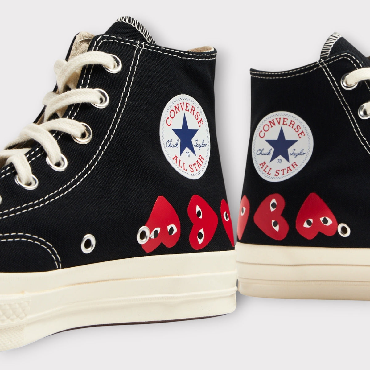 Comme des Garcons Play x Converse Chuck Taylor Hi Top Sneaker,