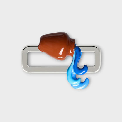 Poubel Aquarius Water-Bearer Charm