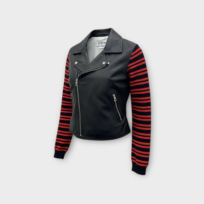 Loewe Leather Biker Jacket