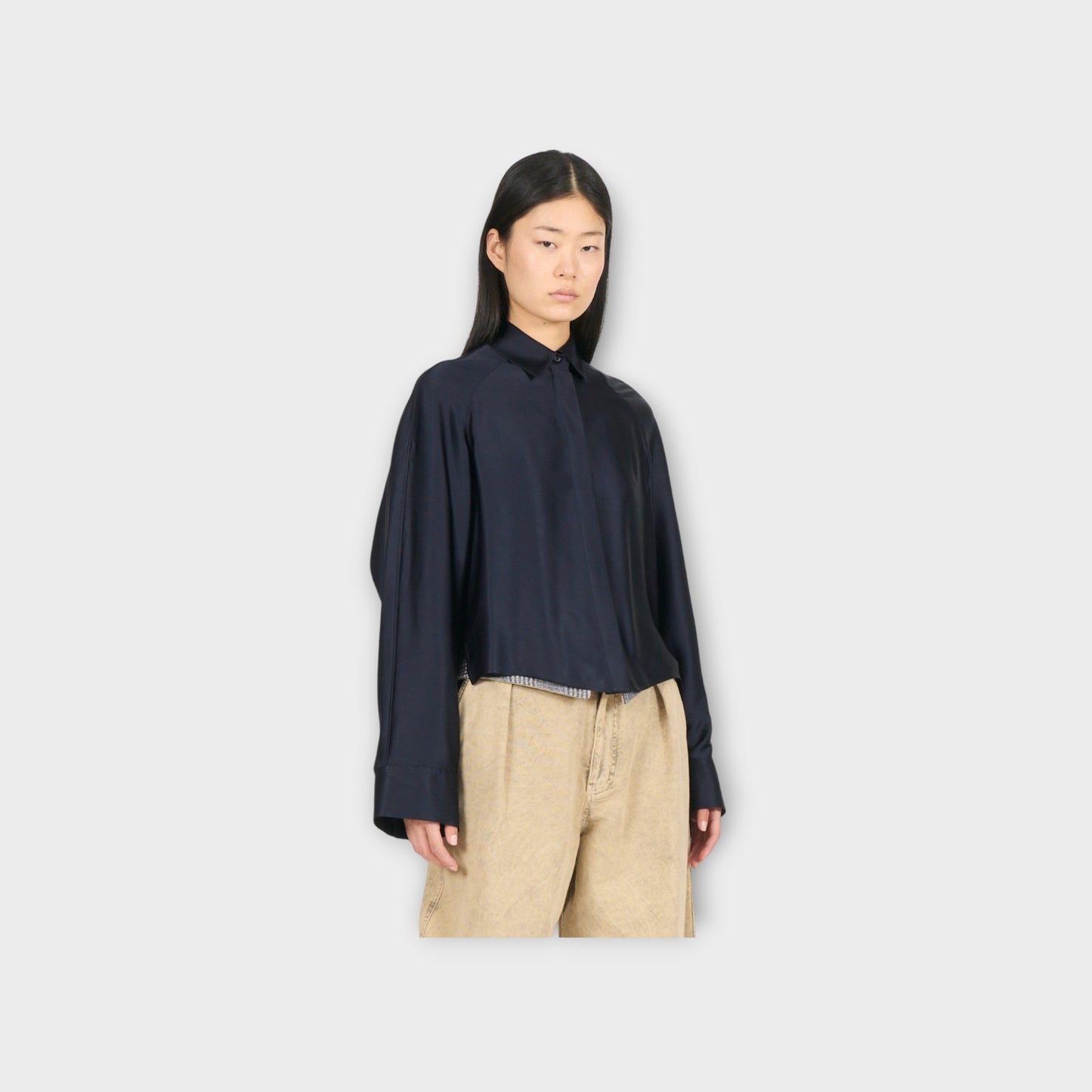 Loewe Viscose Cape Shirt