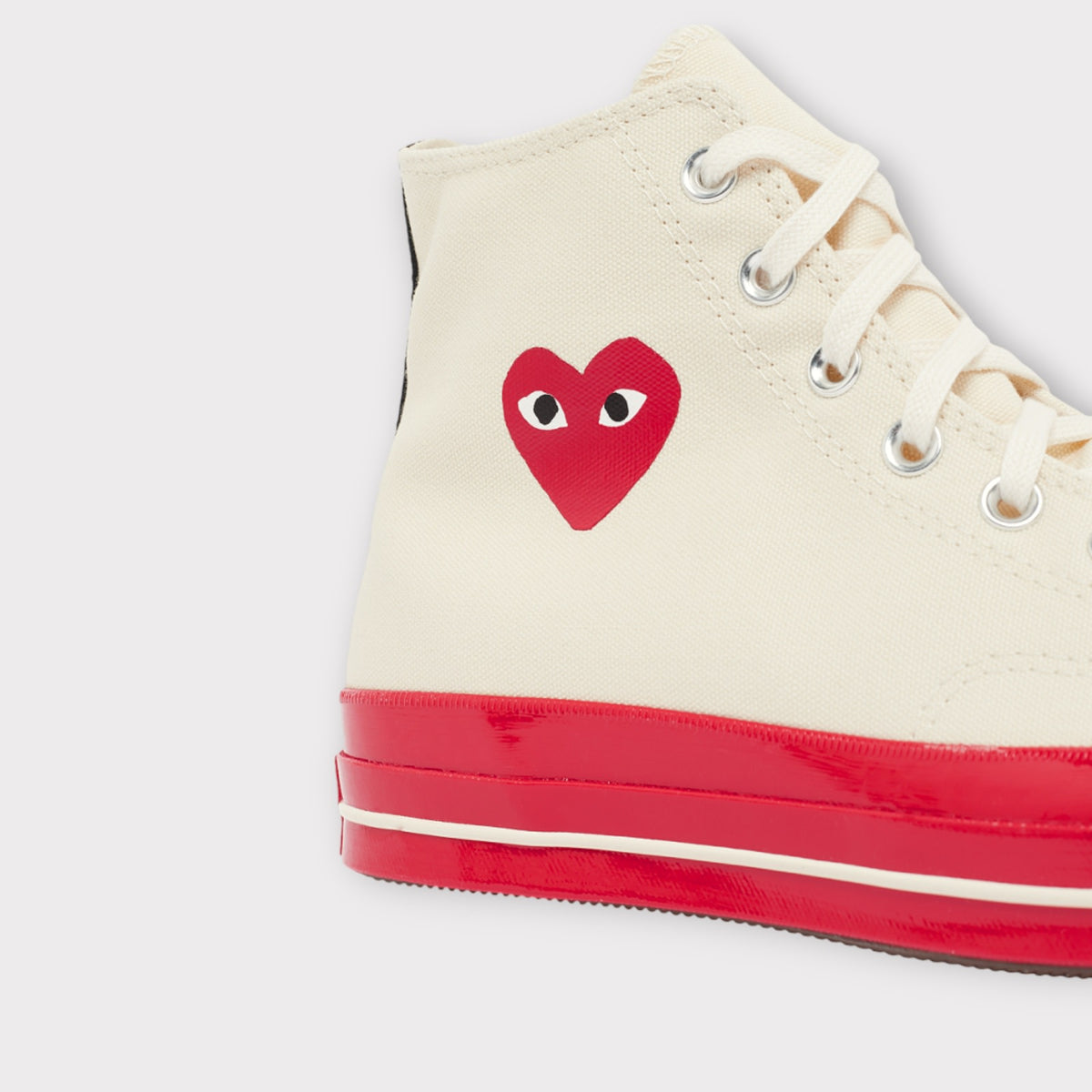 Comme des Garcons Play x Converse Chuck Taylor Hi Top Sneaker