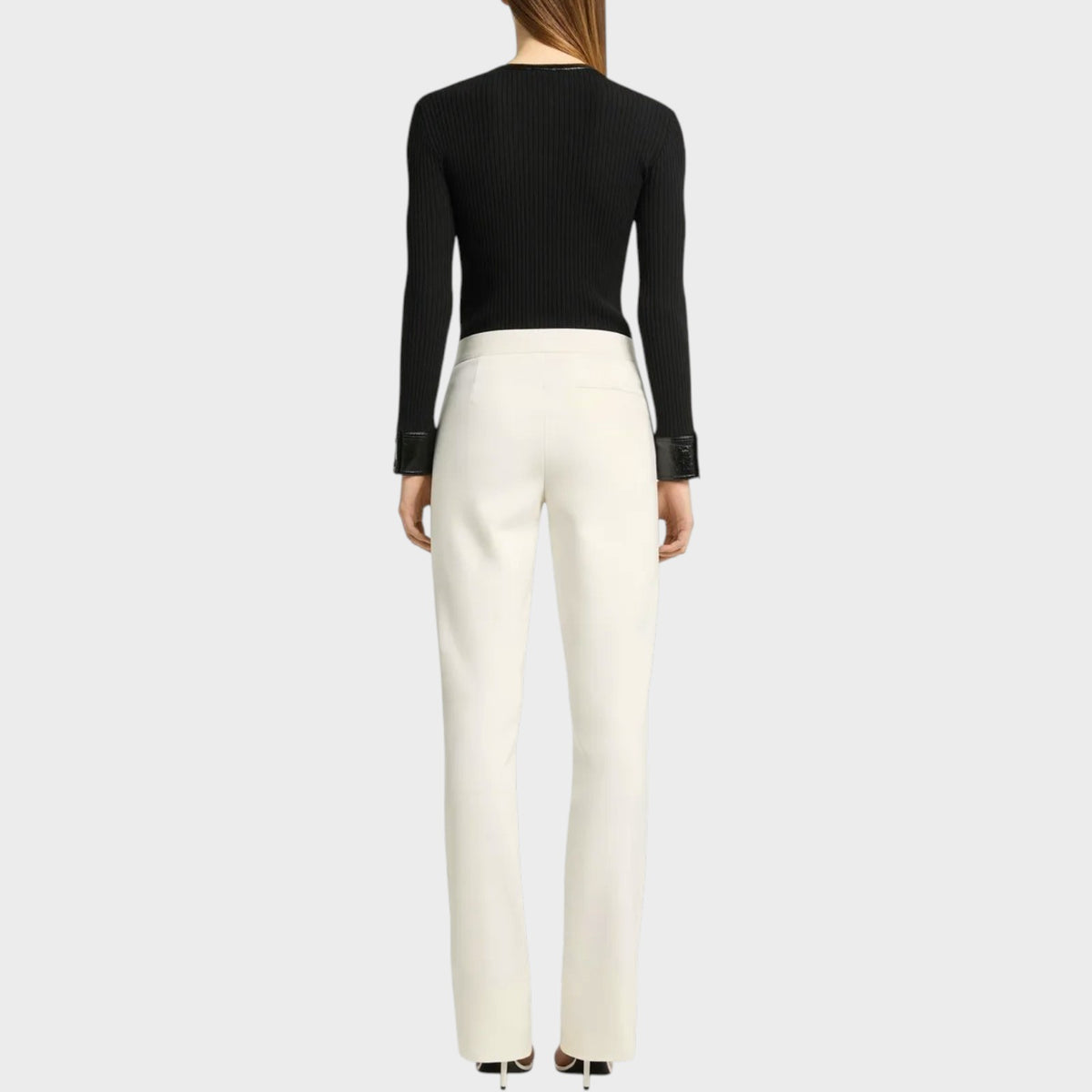 Courrèges Vinyl Rib Cardigan