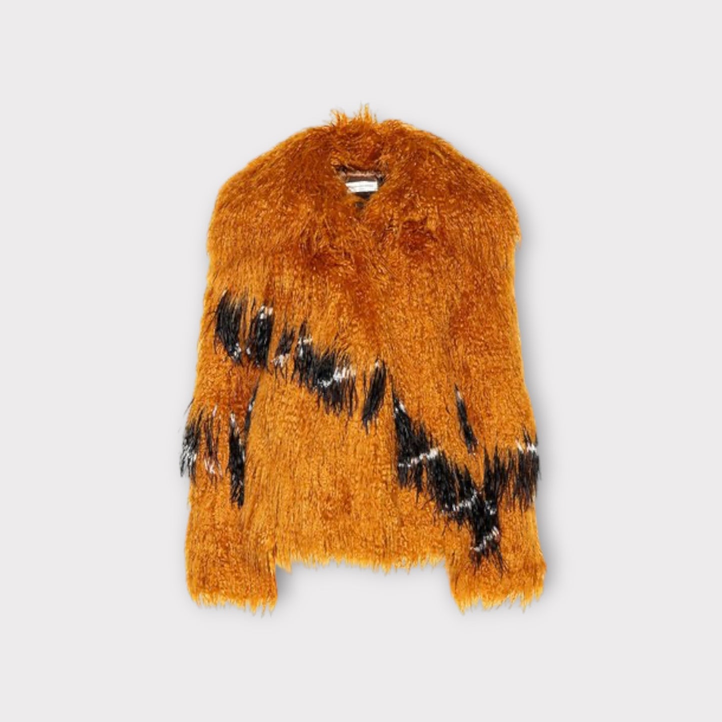 Dries Van Noten Fake Fur Coat