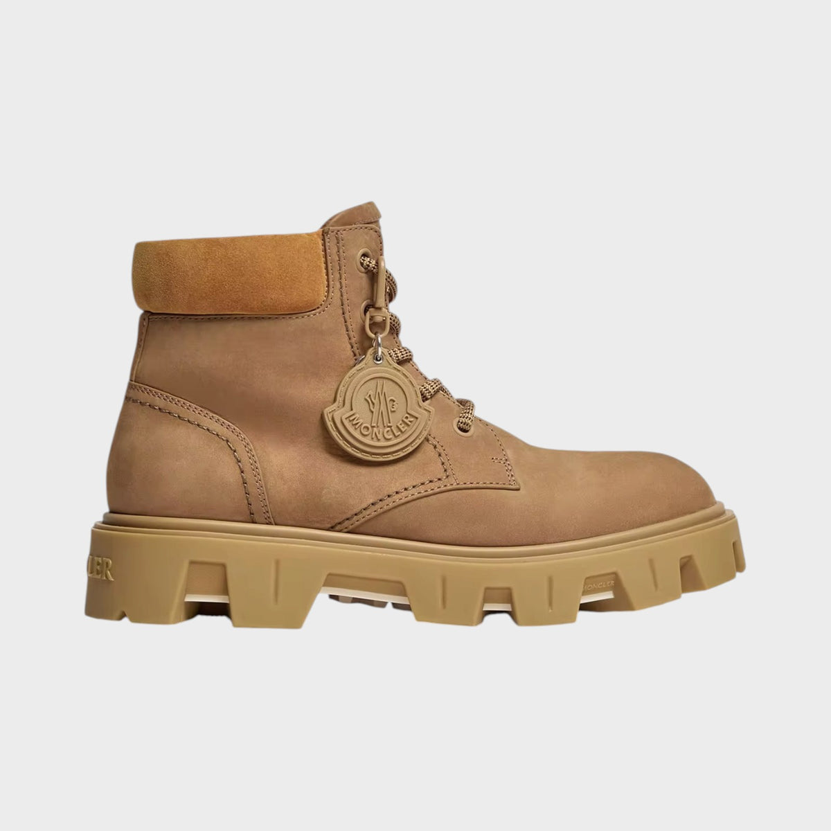 Moncler Grenoble Peak City Nubuck & Suede Ankle Boots