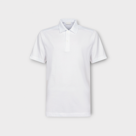 Dries Van Noten White Helder Polo
