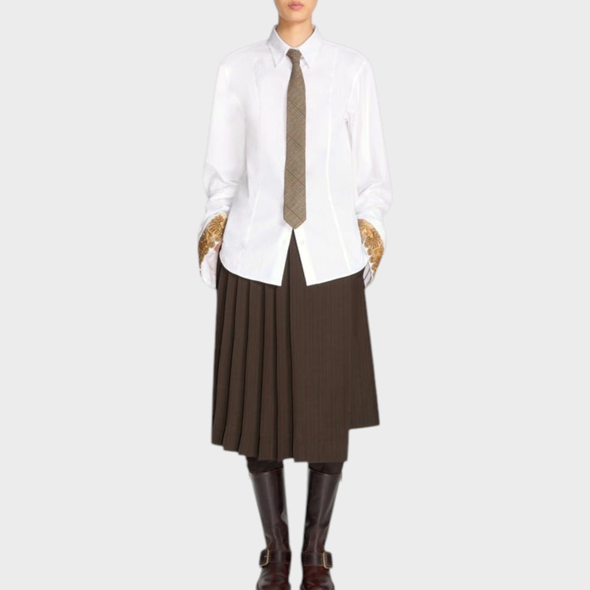 Dries Van Noten Chloris Cotton Classic Shirt