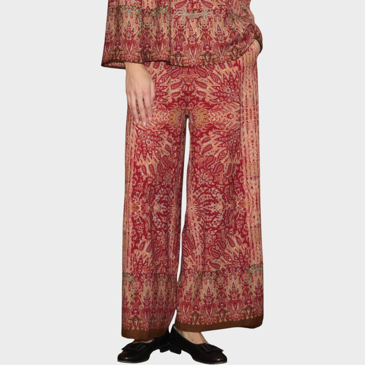 Bode Arrowleaf Wool Trousers
