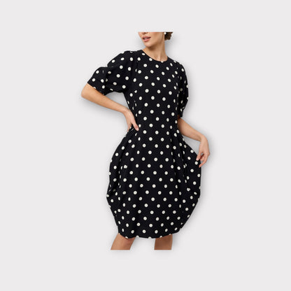 Comme des Garcons Gabardine Dot Dress