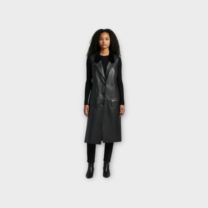 Loewe Suede Leather Vest Jacket